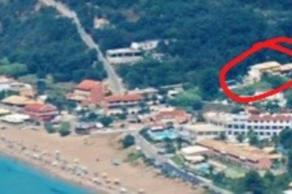 Corfu Escape Five Daire Agios Georgios Pagon Dış mekan fotoğraf